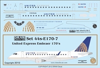 1:144 United Express Embraer 170