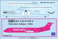 1:144 Helvetic Fokker 100
