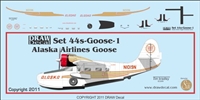 1:144 Alaska Airlines 'Golden Nugget' Grumman Goose