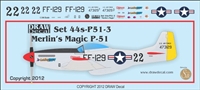 1:144 N.A. P.51 Mustang "Merlin's Magic"