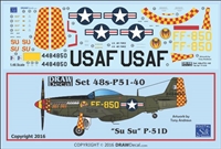 1:144 N.A. P-51D Mustang  "Su Su"