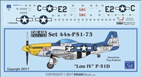 1:144 N.A. P-51D Mustang "Lou IV"