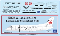 1:144 Hokkaido Air System Saab 340B
