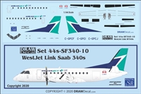 1:144 WestJet Air Link Saab 340B