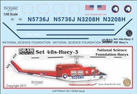 1:48 National Science Foundation (NSF) UH-1D Huey