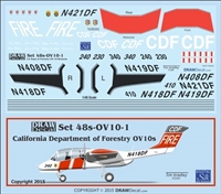 1:48 California Department of Forestry OV-10 Broncos