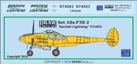 1:48 Lockheed P-38L Lightning 'Bardhal Lightning'
