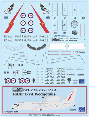 1:72 Royal Australian Air Force Boeing E-7A 'Wedgetail'