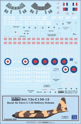 1:72 Royal Air Force C.130K Hercules C1