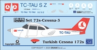1:72 Turkish Airlines Cessna 172
