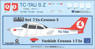 1:72 Turkish Airlines Cessna 172