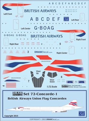 1:72 British Airways 'Union Flag' Concorde