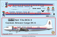 1:72 Cayman Airways Cargo Douglas DC-6