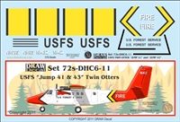1:72 US Fire Service DHC-6 Twin Otter