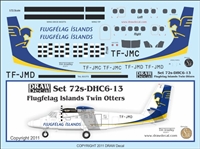 1:72 Flugfelag Islands DHC-6 Twin Otter