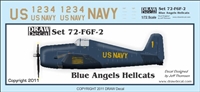 1:72 Blue Angels F6F Hellcat