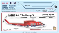 1:72 National Science Foundation (NSF) UH-1D Huey