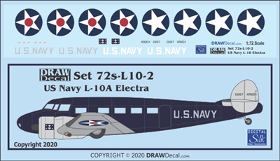 1:72 U.S. Navy L-10A Electra