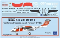 1:72 California Department of Forestry OV-10 Broncos