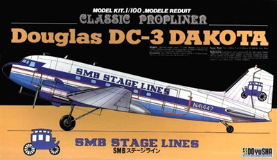 1:100 Douglas DC-3, SMB Stage Line
