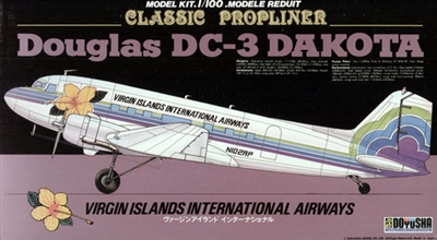 1:100 Douglas DC-3, Virgin Islands Airways