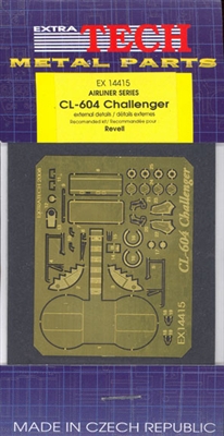 1:144 Etch Brass Details, Canadair CL.604 Challenger