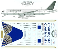 1:144 Continental Airlines Boeing 777-200 *Sold Out*