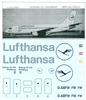 1:144 Lufthansa (yellowbird) Boeing 737-200