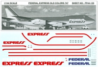 1:144 Federal Express Boeing 747F