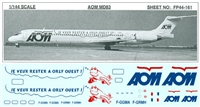 1:144 AOM French Airlines McDD MD80