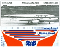 1:144 Hapag Lloyd Airbus A.310-200 / -300