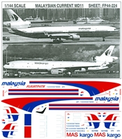 1:144 Malaysian Airlines McDD MD-11, MAS kargo McDD MD-11F