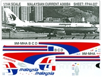 1:144 Malaysian Airlines Airbus A.300B4