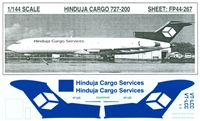 1:144 Hinduja Cargo Boeing 727-200F