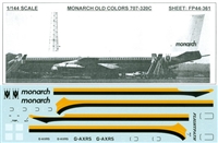 1:144 Monarch Boeing 707-320C