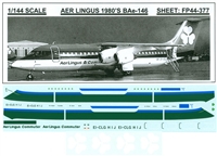 1:144 Aer Lingus (1980's cs) Bae 146-300