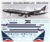 1:144 Delta Airlines ( 'Widget' cs)  L.1011 Tristar