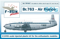 1:144 Breugets 763 Deux Ponts, Air France (1960's cs)