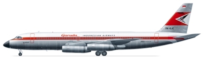 1:144 Convair 990, Garuda