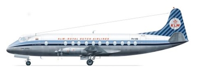 1:144 Vickers Viscount 800, KLM