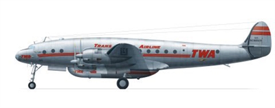 1:144 Lockheed L-749 Constellation, Trans World Airlines