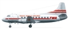1:144 Martin 404, Trans World Airlines