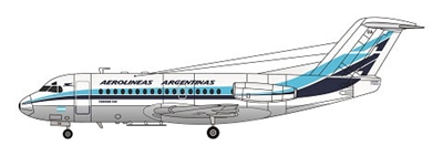 1:144 Fokker F.28 Fellowship 1000, Aerolineas Argentinas