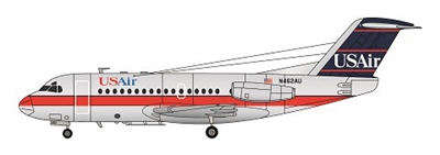 1:144 Fokker F.28 Fellowship 1000, US Air