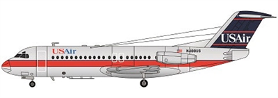 1:144 Fokker F.28 Fellowship 4000, US Air