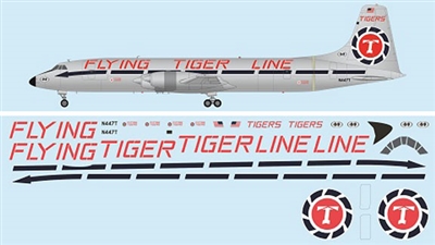 1:144 Canadair CL-44D, Flying Tiger Line