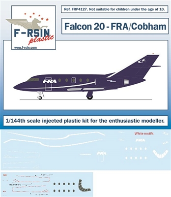 1:144 Dassault Falcon 20, FRA / Cobham