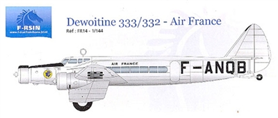 1:144 Dewoitine 332/333, Air France
