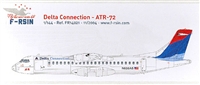 1:144 ATR 72-200, Delta Connection