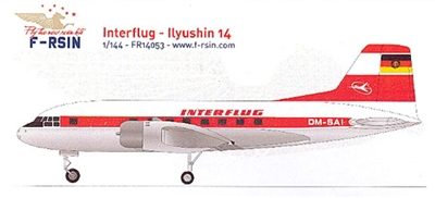 1:144 Ilyushin 14, Interflug